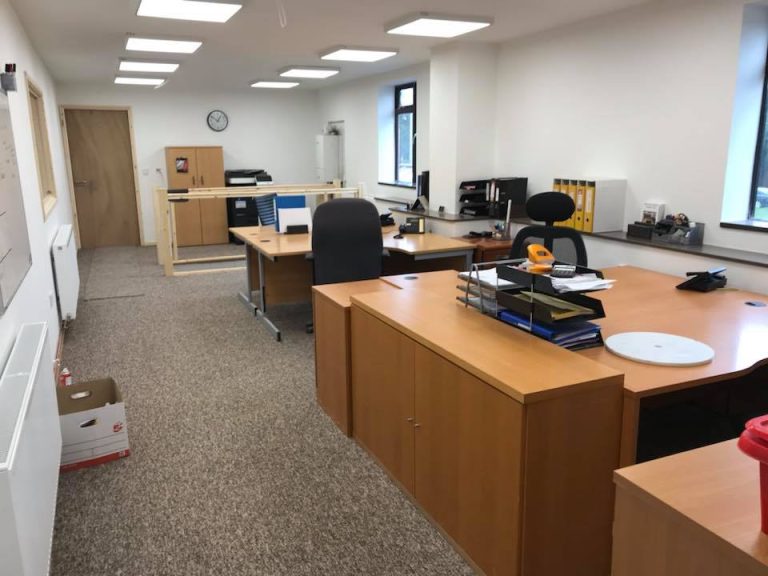 Post header: Behind the Build: Creating New Offices at Marble & Granite Designs Ltd