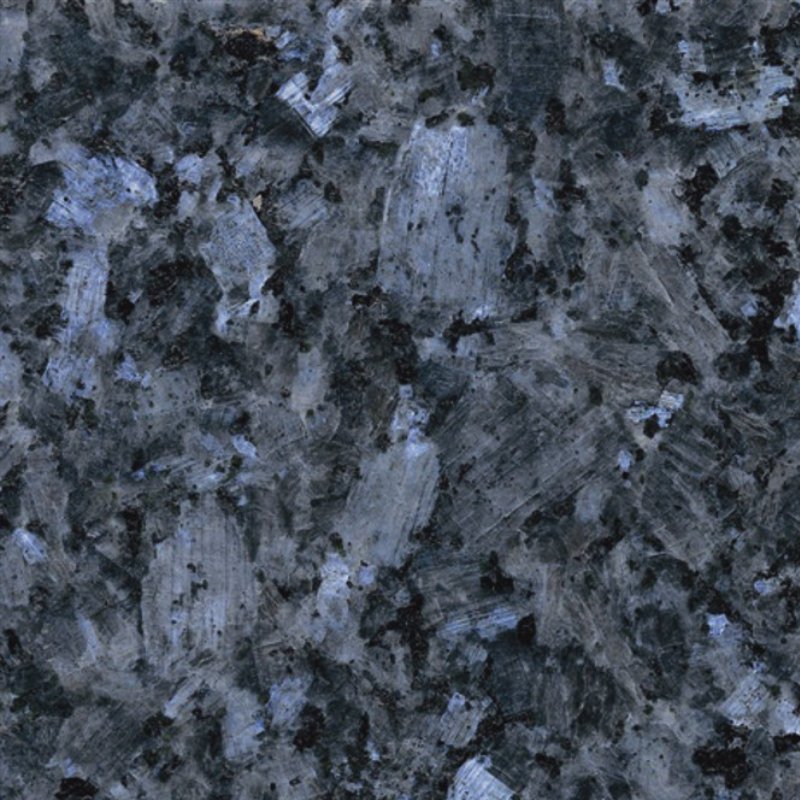 Blue Pearl Granite has a blue granite base colour with grey and silver flecks throughout.