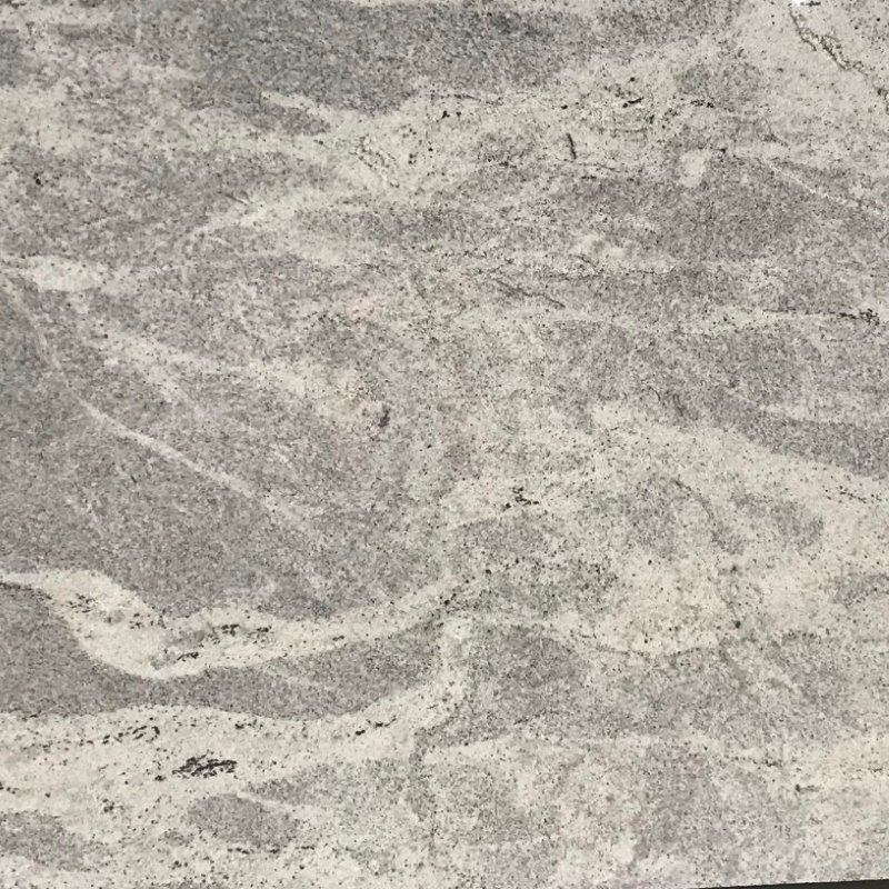 Himalayan White Granite is a white granite with grey and black speckles.