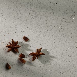 Snowy Mountain Quartz - Granular worktop styles