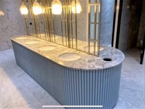 Commercial projects - quartz bathroom vanity top