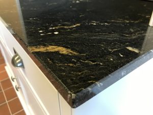 custom granite worktops in our showroom