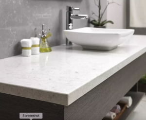 Cimstone bathroom worktops