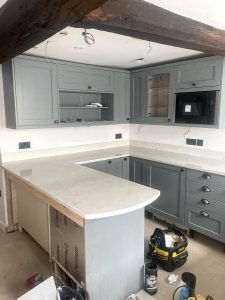Carrara Quartz Worktops 30mm 1
