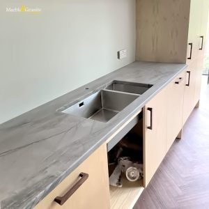Platino Sensa worktops install