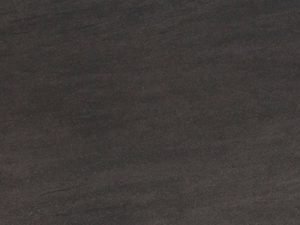 black sintered stone surface with natural patterning - neolith basalt black