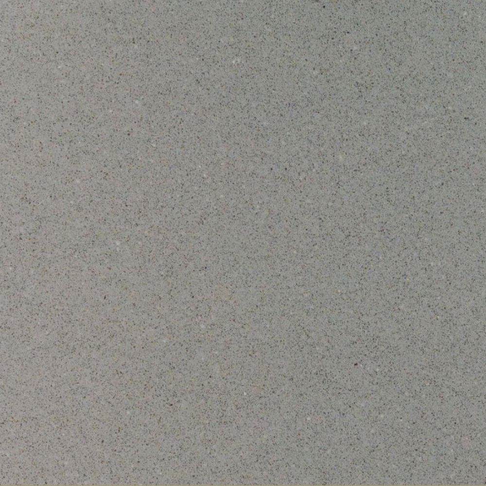 Medium-grey quartz surface with a granular appearance - Beach Medium Grey Diresco swatch