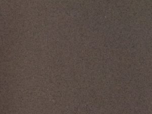 Earthy brown granular quartz surface - Diresco Beach Taupe swatch