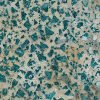Breccia Emerald Swatch - beige base with emerald coloured irregular fragments.