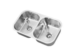 ETRODUO 340/340U 2-bowl Sink