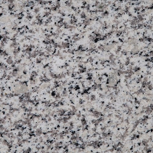 Yukpn White granite swatch - white base with dark speckles