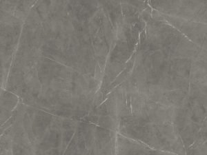 grey marble-style porcelain surface with light grey criss-crossed veining - Grey Stone Atlas Plan swatch