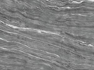 Grey Sintered Stone kitchen worktop with grey background and white veining - mar del plata neolith