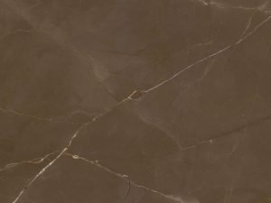 brown marble-effect sintered stone worktop swatch - neolith pulpis
