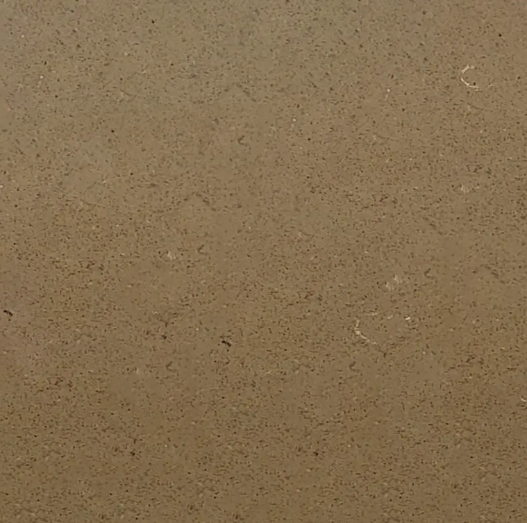 Light Suede BQS - a brown stone-effect quartz surface swatch