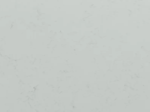 Fine-grained white-grey quartz compound stone with vague darker grey veins spread over the surface - Hestia Unistone swatch