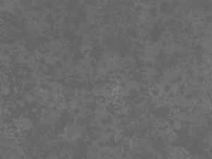 Fine-grained dark grey quartz compound stone with paler rounded fragments spread over the surface - Tartufo Unistone swatch