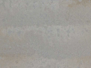 4043 Primordia – Quartz Worktop swatch. Oxidised Industrial Styled Grey Rough Concrete Style Quartz Worktop Light concrete coloured base with mineral splotches of off-whites and veils of greys, reflecting oxidised rusts and washed tones with additional traces of faint yellow and washed green