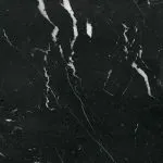 Negro Marquina Black marble swatch