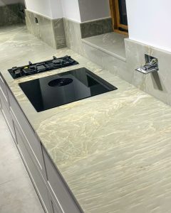 Trade worktops at MGD - marble, granite and quartz kitchen worktops.
