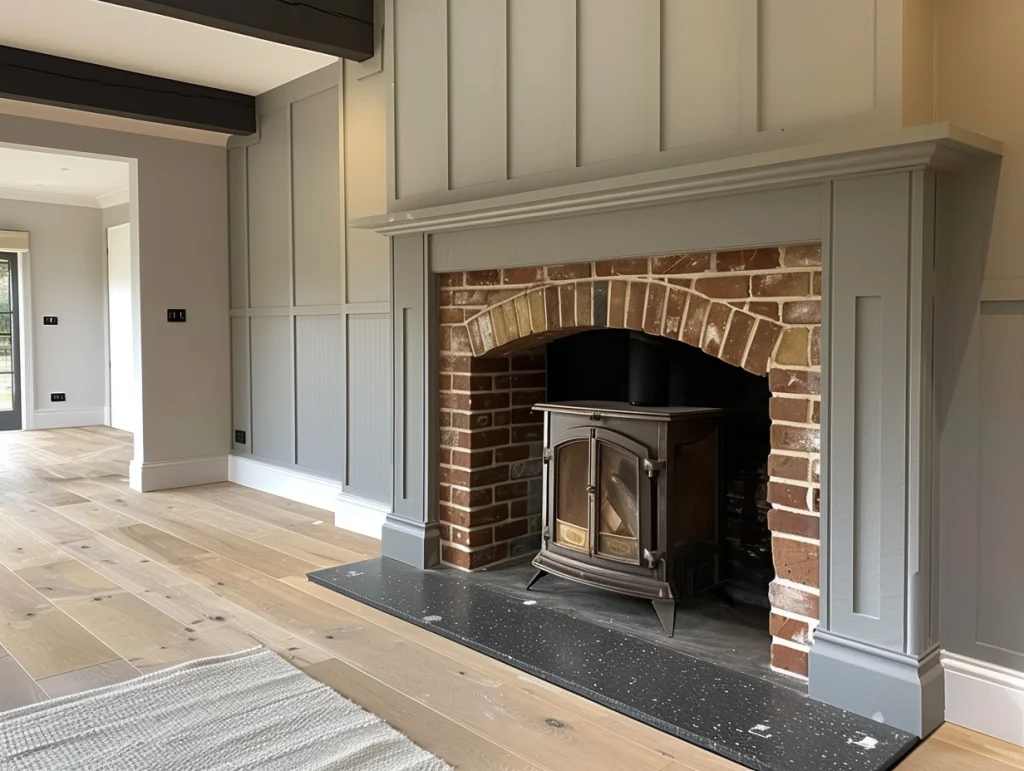 Granite fire hearths