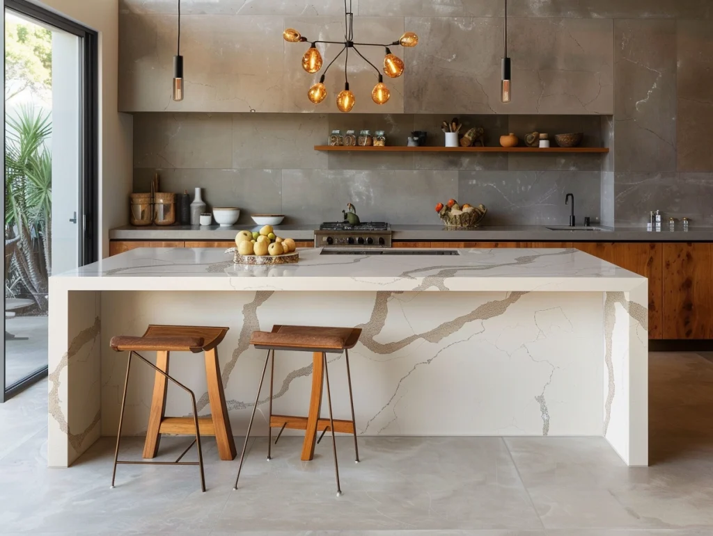 Quartz Kitchen Islands 7