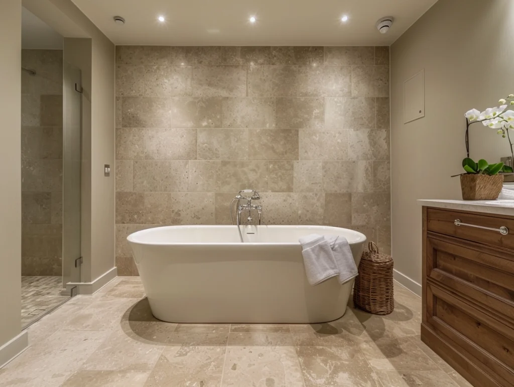 Travertine Wall Tiles Bathroom