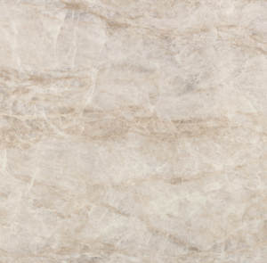 Stone-effect Dekton Arga, a cream and brown stone-effect surface.
