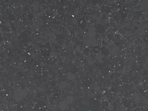 Silestone Earthic Ffrom 03 Swatch - dark grey stone-effect surface