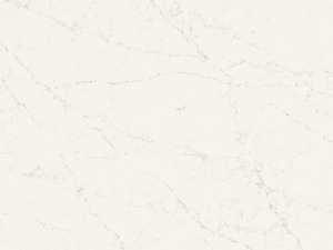 White marble-effect low silica honed quartz surface with delicate grey veining on a pure base - 5140 Dreamy Carrara