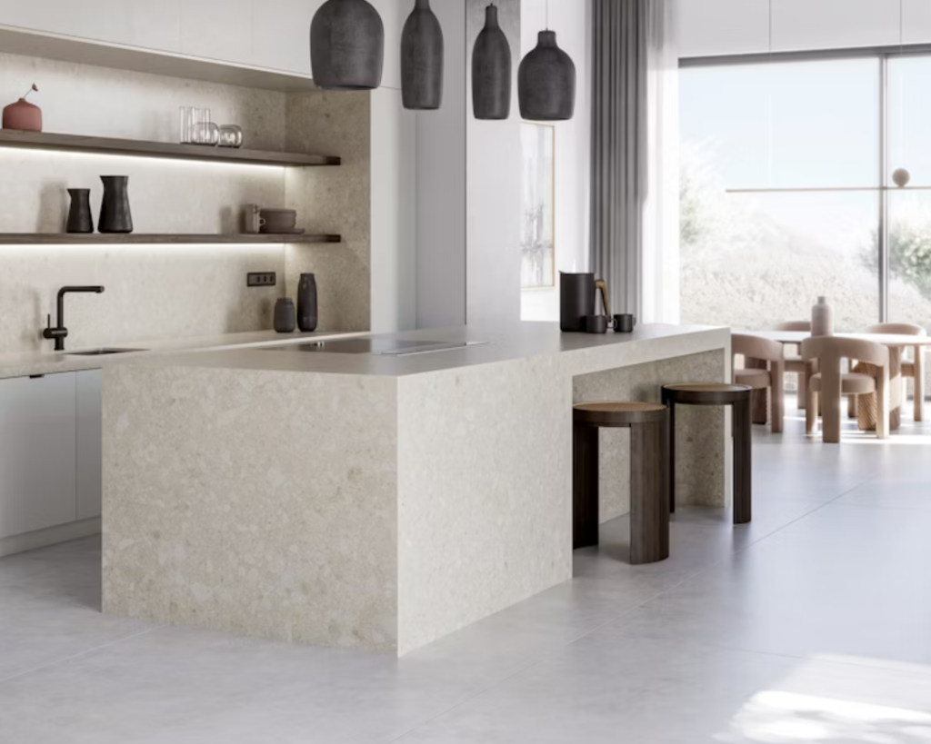 Adia Dekton kitchen island