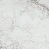 white marble-look quartz worktop swatch - silkstone manhattan