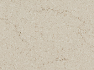 5212 Taj Royale – Quartz Worktop swatch. Veined Beige Polished Quartz Worktop A silky interplay of warm earthy hues, laced into the movement of soft tanned tones and delicate dabs of white.