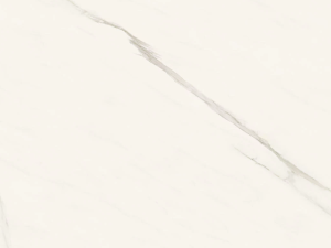 white marble-effect porcelain surface swatch - calacatta meravaglia atlas plan