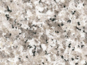 Product photo: Bianco Sardo Granite is a popular natural stone known for its classic and timeless appearance. Originating from Sardinia, Italy, this granite features a speckled pattern composed of white, grey, and black minerals. The finely textured surface and subtle colour variations make Bianco Sardo a versatile choice that complements a wide range of interior styles, from traditional to contemporary.