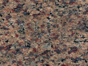 Product photo: Violetta Granite is a unique and visually striking natural stone, renowned for its rich and vibrant colour palette. Characterised by deep purples interwoven with shades of white and grey, this granite creates a beautiful and dynamic visual effect.