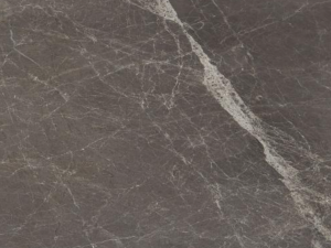 Product photo: Fume Emperador Marble is a luxurious natural stone known for its rich and warm colour palette. This marble features a deep brown background, elegantly veined with shades of lighter browns, creams, and occasional hints of grey.