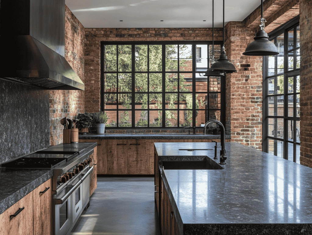 Section header: Granite Colours For Industrial Kitchens