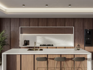 Blanc Elysee Silestone Kitchen worktops image