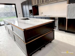 Versailles Ivory Polished Silestone Worktops and Island - Featured Image
