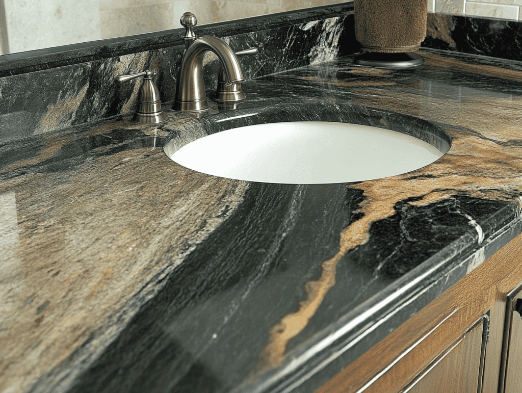 Granite Bathroom Vanity With Sink